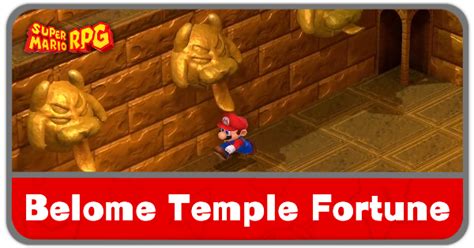 mario rpg belome fortune.